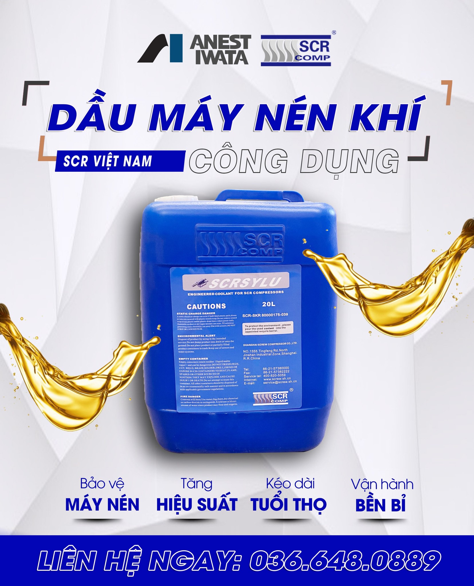 Những cộng dụng của dầu bôi trơn