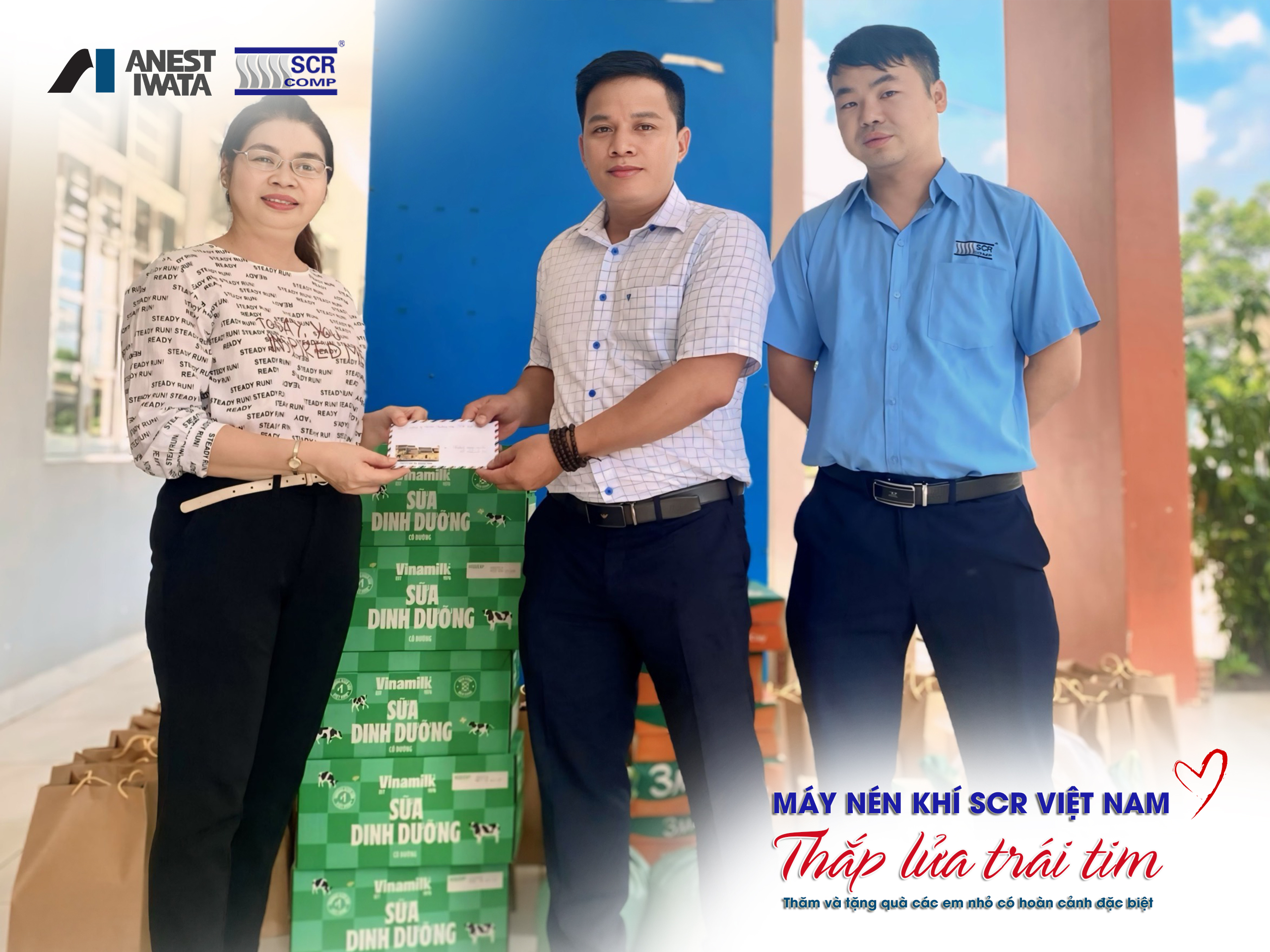 SCR ghé thăm các em nhỏ tại trung tâm bảo trợ và công tác xã hội tỉnh Bình Dương