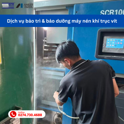 Bảo trì và bảo dưỡng máy nén khí