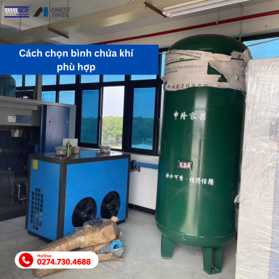 cách chọn bình chứa khí nén