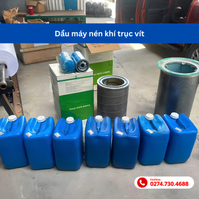 Dầu máy nén khí trục vít