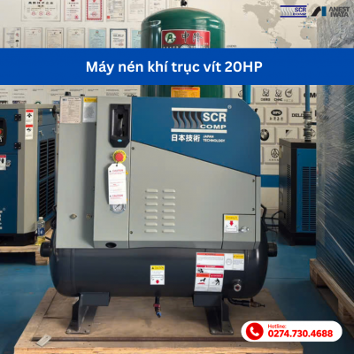 Máy nén khí trục vít 20hp