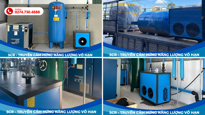SCR VIỆT NAM - chuyên cung cấp máy nén khí trục vít và phụ tùng chính hãng
